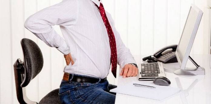 sedentary work is the cause of the development of osteonecrosis