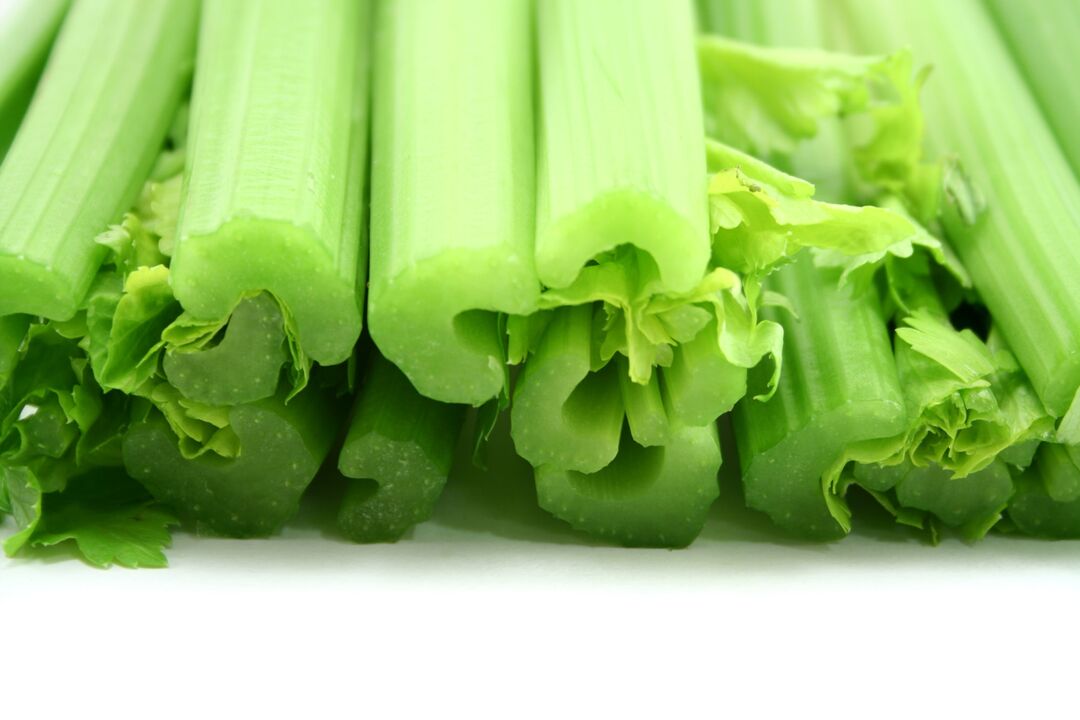 Celery to treat breast fibroids