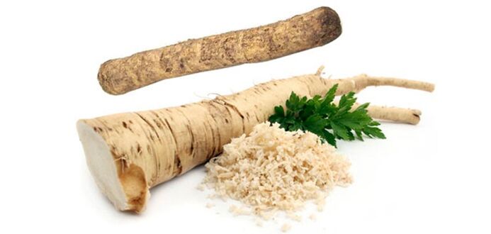 Horseradish root cures knee arthritis