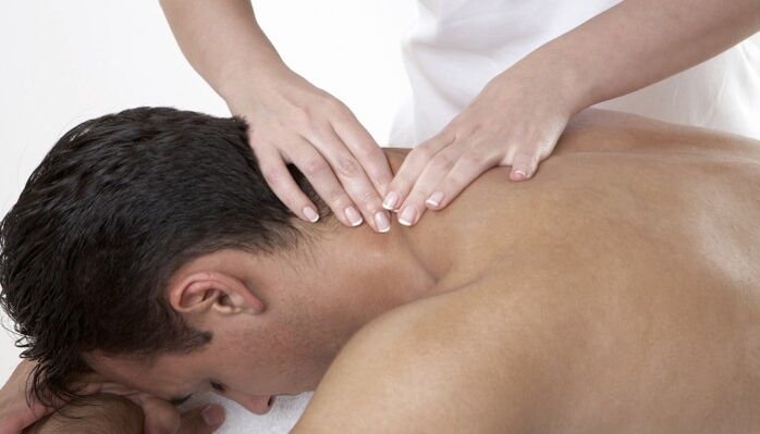 Massage therapy for osteoarthritis of the spine