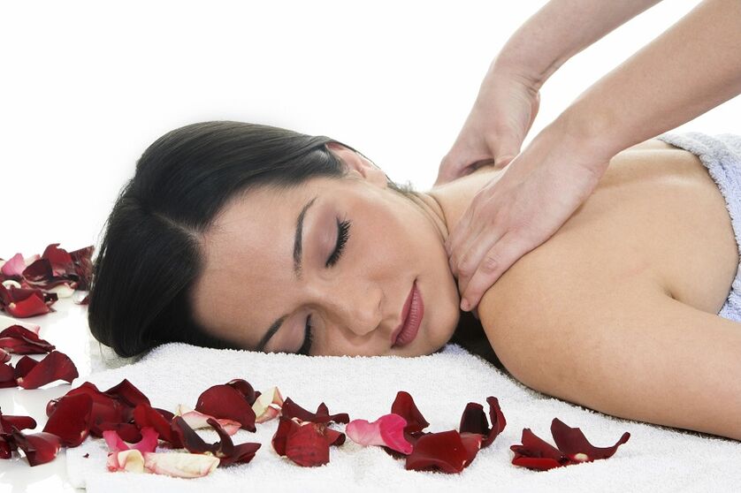 Neck massage treats cervical spondylosis