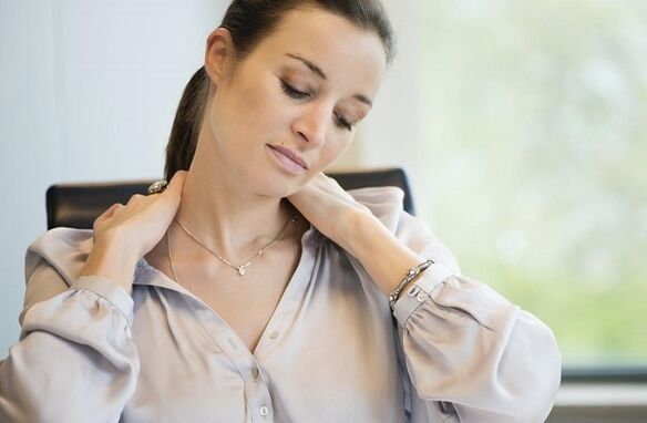 neck discomfort with osteonecrosis