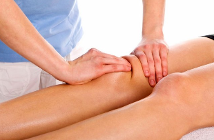 Massage osteoarthritis of the knee joint